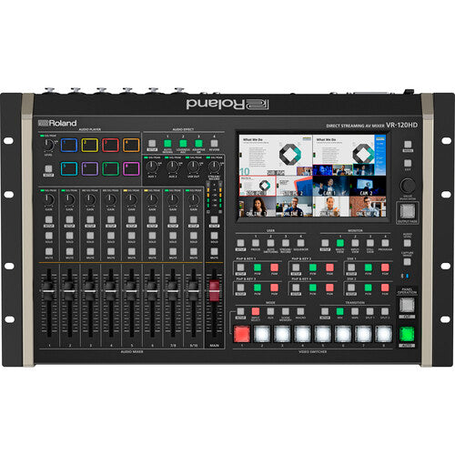 Roland VR-120HD Direct Streaming AV Mixer With Video Record And Playback