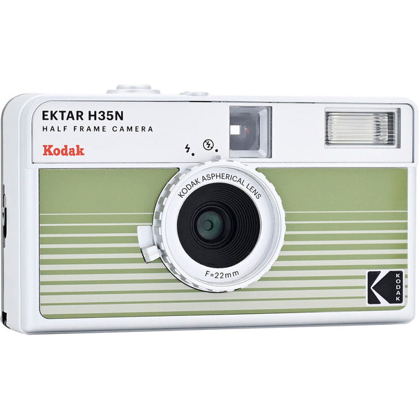 Kodak Ektar H35N Half Frame Camera Colour: Striped Green