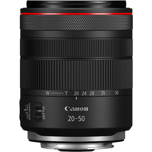 Canon EOS R6 V with RF 20-50mm f/4L IS USM PZ Lens (Master Kit)