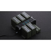 Tilta Foldable Charging Station for L-Series/NP-F Battery Kit (2 Batteries) - Black
