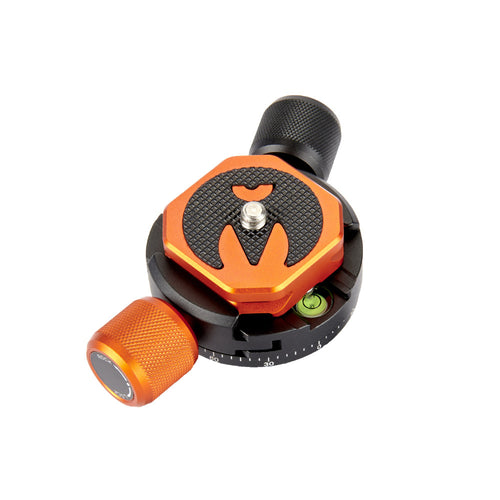 3 Legged Thing - Panoramic Universal Clamp Adapter with QR-Octa Plate - Black/Copper