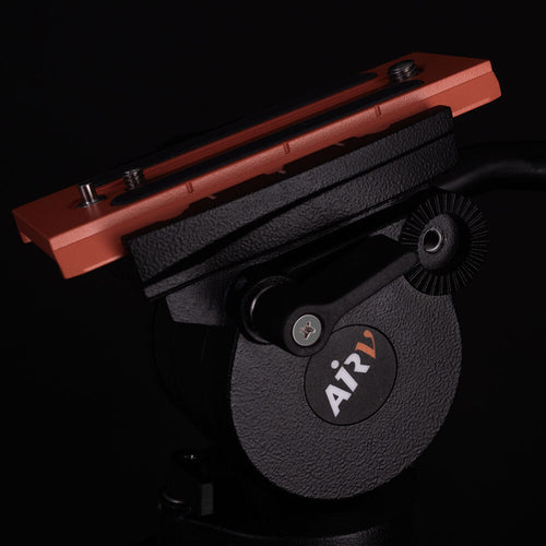 Miller AirV Fluid Head with Solo-Q 75 2-Stage Carbon Fiber Tripod & Soft Case Kit