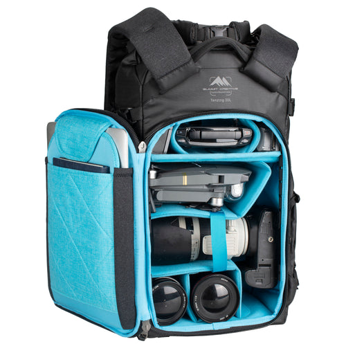 Summit Creative Medium Rolltop Camera Backpack Tenzing 30L