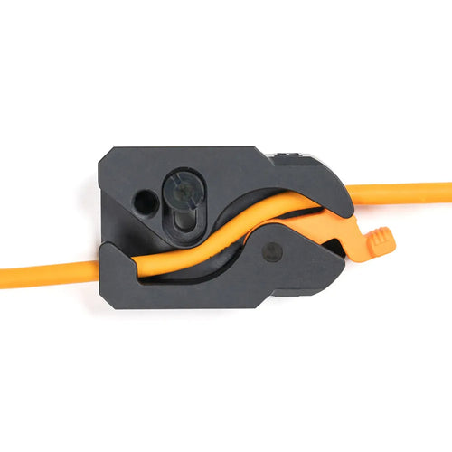 Tetherguard Leverlock Plate with USB-C 4.6m Orange Right Angle Orange Kit