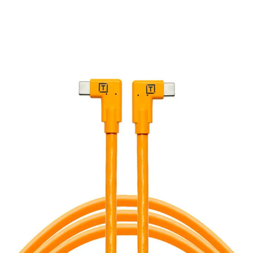 Tetherguard Leverlock Plate with USB-C 4.6m Orange R/Angle/R to Angle Orange Kit
