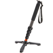 3 Legged Thing Alana Carbon Fiber Monopod with DocZ Foot Stabilizer Kit