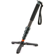 3 Legged Thing Alana Carbon Fiber Monopod with DocZ Foot Stabilizer Kit