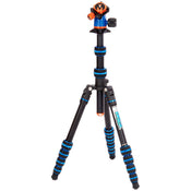 3 Legged Thing - Punks Corey 2.0 Tripod Kit with AirHed Neo 2.0 - Black/Blue