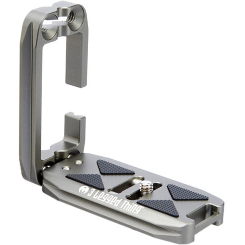 3 Legged Thing - Ellie Short 70mm Universal Arca L-Bracket - Grey