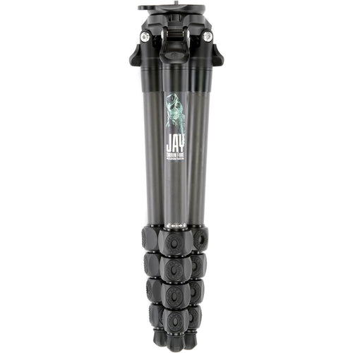 3 Legged Thing Jay Carbon Fiber Travel Tripod Legs with Quick Leveling Base