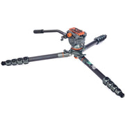 3 Legged Thing Jay Carbon Fiber Tripod with Quick Leveling Base & AirHed Cine-A Fluid Head System