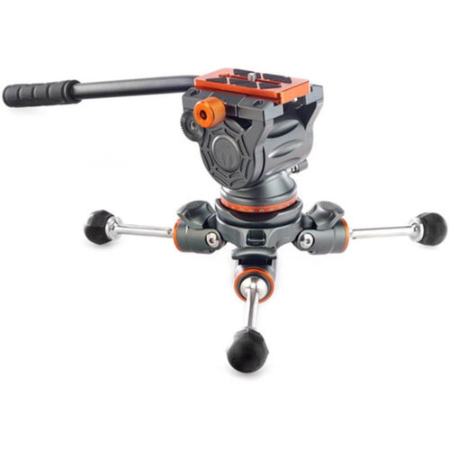 3 Legged Thing Jay Carbon Fiber Tripod with Quick Leveling Base & AirHed Cine-A Fluid Head System