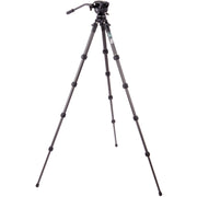 3 Legged Thing Jay Carbon Fiber Tripod with Quick Leveling Base & AirHed Cine-A Fluid Head System