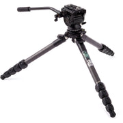 3 Legged Thing Jay Carbon Fiber Tripod with Quick Leveling Base & AirHed Cine-A Fluid Head System