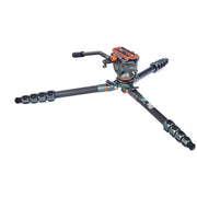 3 Legged Thing Jay Carbon Fiber Tripod with Quick Leveling Base and AirHed Cine-S Fluid Head System