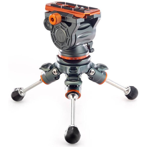 3 Legged Thing Jay Carbon Fiber Tripod with Quick Leveling Base and AirHed Cine-S Fluid Head System