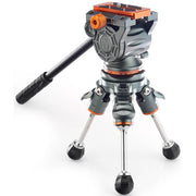 3 Legged Thing Mike Carbon Fiber Tripod with Quick Leveling Base and AirHed Cine-A Fluid Head System