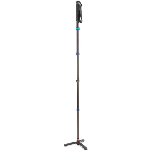 3 Legged Thing Taylor 2.0 5-Section Magnesium Alloy Monopod with DocZ Foot Stabilizer Kit