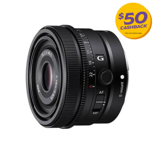 Sony FE 40mm f/2.5 G Lens