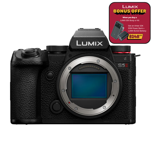 Panasonic Lumix S5 II Digital Mirrorless Camera - Body Only