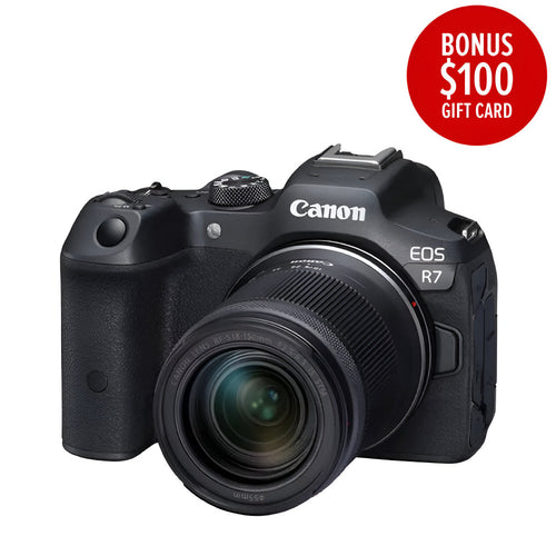 Canon EOS R7 APS-C Mirrorless Digital Camera with RF-S 18-150mm f/3.5-6.3 IS STM Lens