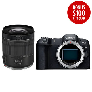 Canon EOS R8 Kit with RF 24-105mm f/4-7.1 IS STM Lens