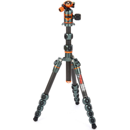 3 Legged Thing - Legends Ray Tripod Kit with AirHed VU - Black/Grey