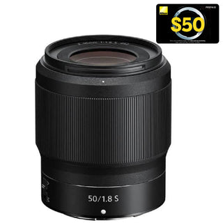 Nikon NIKKOR Z 50mm f/1.8 S Lens