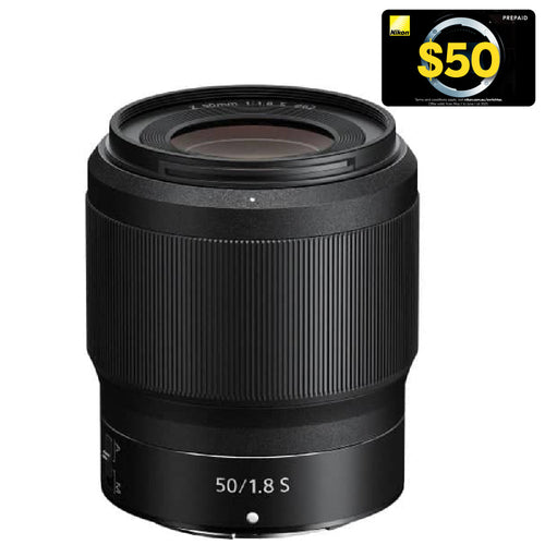 Nikon NIKKOR Z 50mm f/1.8 S Lens