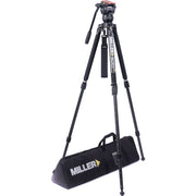 Miller Versa CXV2 Head, Solo-Q 75 2-Stage Carbon Fiber Tripod & Soft Case Kit