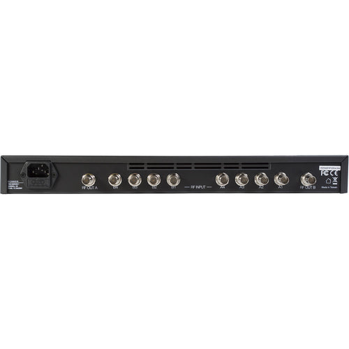 RF Venue 4 Zone - Antenna Combiner for Wireless Mic Receivers (470 - 960 MHz)