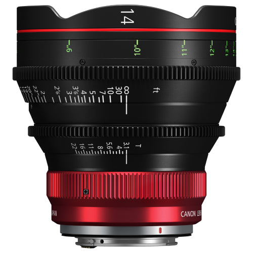 Canon CN-R14mm T3.1 L F Cinema Prime Lens - RF Mount