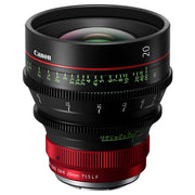 Canon CN-R20mm T1.5 L F Cinema Prime Lens - RF Mount