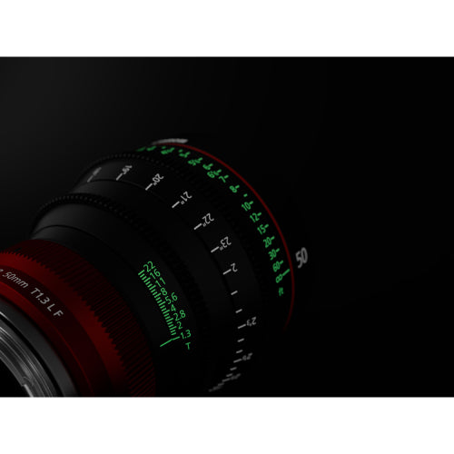 Canon CN-R50mm T1.3 L F Cinema Prime Lens - RF Mount