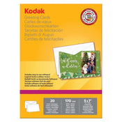 Kodak Photo Paper Greeting Cards 170gsm 20 Sheets