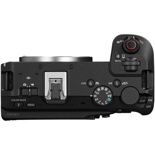 Canon EOS R6 V with RF 20-50mm f/4L IS USM PZ Lens (Master Kit)