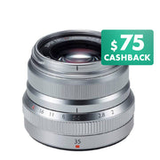 Fujifilm XF 35mm f/2 R WR Lens - Silver