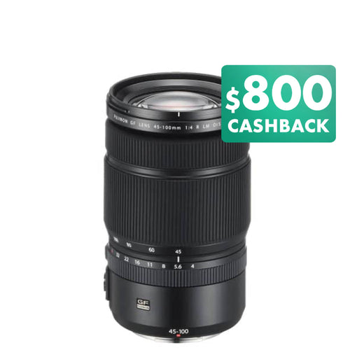 Fujifilm GF 45-100mm f/4 R LM OIS WR Lens