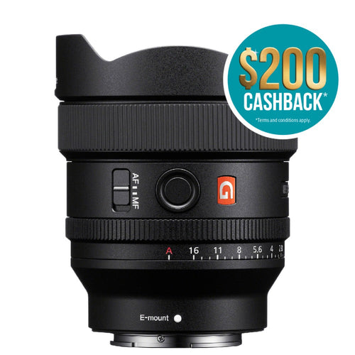 Sony FE 14mm f/1.8 GM Lens