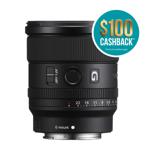Sony FE 20mm f/1.8 G Lens