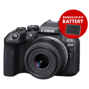 Canon EOS R10 APS-C Mirrorless Digital Camera with RF-S 18-45mm f/4.5-6.3 IS STM