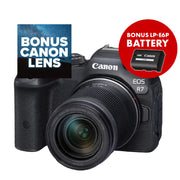 Canon EOS R7 APS-C Mirrorless Digital Camera with RF-S 18-150mm f/3.5-6.3 IS STM Lens