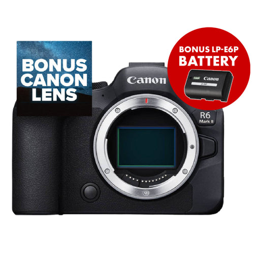 Canon EOS R6 Mark II Mirrorless Digital Camera - Body Only