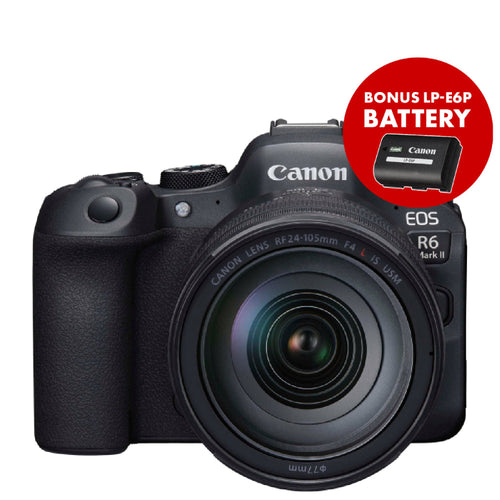 Canon EOS R6 Mark II Mirrorless Digital Camera with RF 24-105mm F/4 L Lens