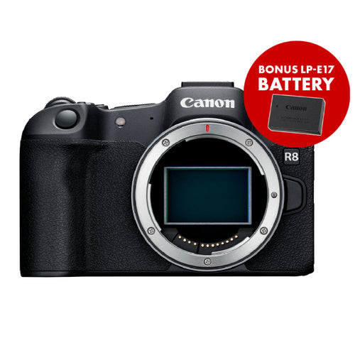 Canon EOS R8 Mirrorless Digital Camera - Body Only