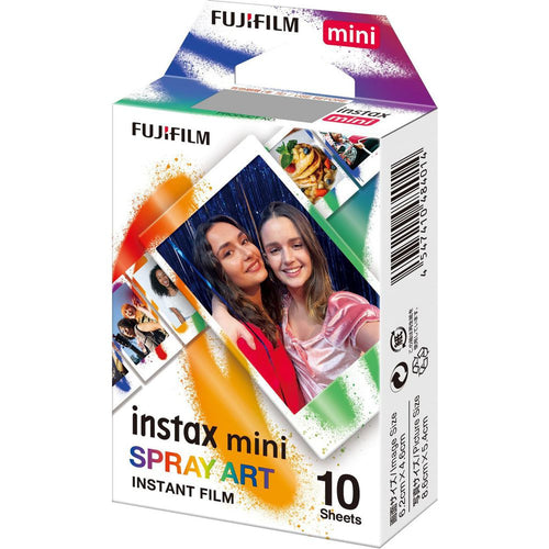 Fujifilm Instax Mini Film Spray Art 10 Pack