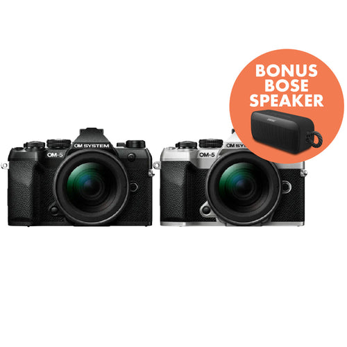 OM SYSTEM OM-5 Mark II Mirrorless Camera with 12-45 Kit