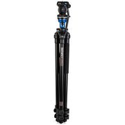 Benro Aluminium Tripod with S2 PRO 60mm Flat Base Video Head