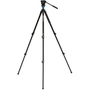 Benro Aluminium Tripod with S2 PRO 60mm Flat Base Video Head