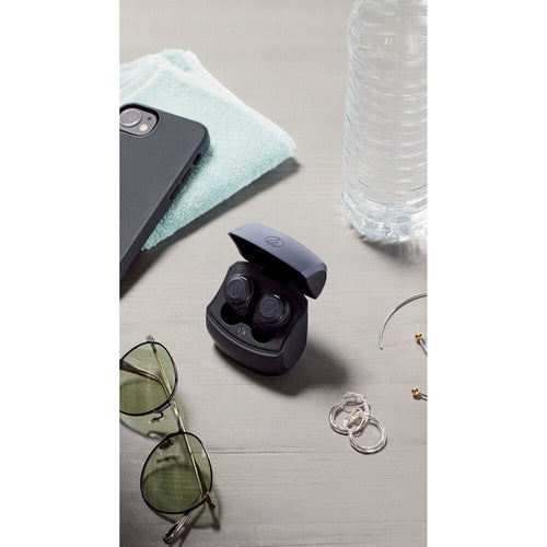 Audio-Technica ATH-CKS50TW Noise-Canceling True Wireless In-Ear Headphones (Black)